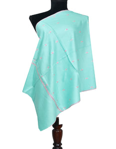 tiffany embroidery wool stole 0154