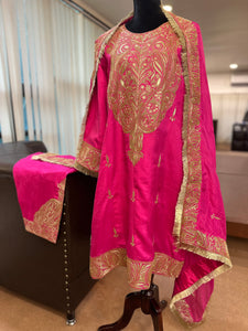 Pink tilla Puresilk 3 piece set