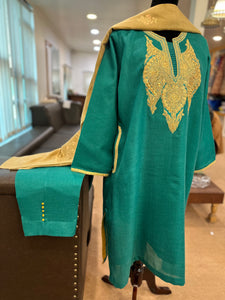 Purepashmina blend kurta set pwb418