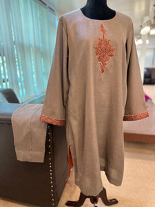 Purepashmin blend kurta set pwb317