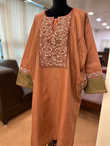 Purepashmina blend pheran Pwb398