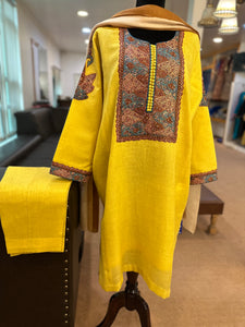 Purepashmina blend pheran set pwb438