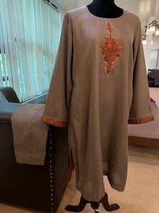 Purepashmin blend kurta set pwb317