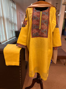 Purepashmina blend pheran set pwb438