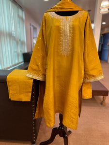 Puresilk 3 piece kurta set