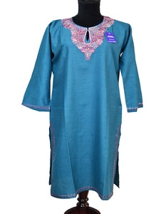 Sozni embroidery kurti SK012