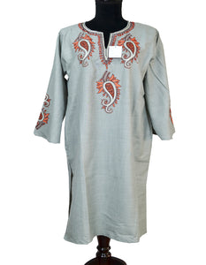 Sozni embroidery kurti SK016