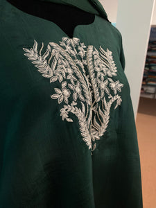 Hand embroidered kurta set 3pc stitched pbks442